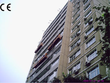 ZLP -1000 Mast climbing work platform, Industrial Construction Suspended Scaffolding