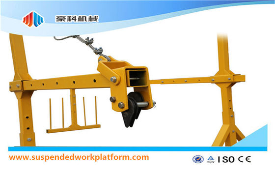 Steel / Hot Galvanized Temporary Suspended Platform , ZLP500 Maintenance Cradle