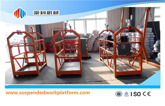 1000 kg 2.5 m * 3 Sections Suspended Access Equipment ZLP1000 With 30kN Safety Lock