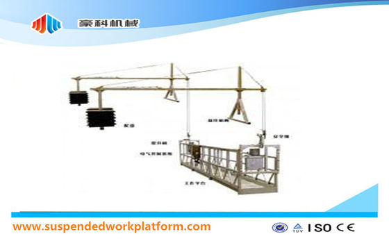 Aluminium Alloy / Steel / Hot Galvanized Suspended Access Equipment ZLP630