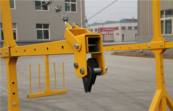 Professional Suspended Access Platforms ZLP630 With Single Rack 50HZ / 60HZ