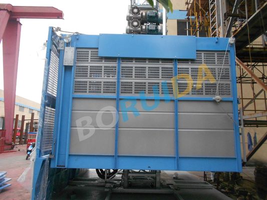 2000 kg Rack And Pinion Hoists with Lifting Height 250m , 12 - 38 Passenger