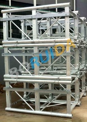 Painted SC320 Cage Hoists / Builder Hoist With 3.2tons And CE Approved
