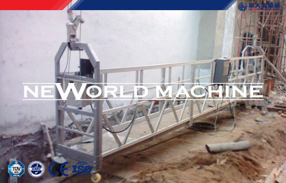 Circle type motorized Construction hoist elevator , gondola Suspended Rope Platform