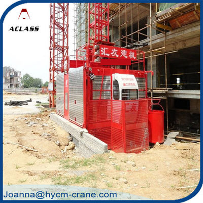 flexible rack and pinion construction passenger hoist 4tons