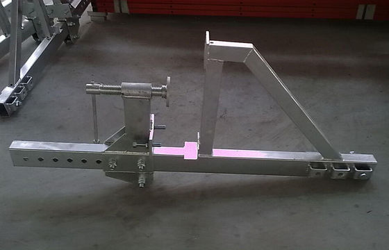 Steel Rope Suspended Platform / Aluminium Access Platforms for Building Wall Maintenance