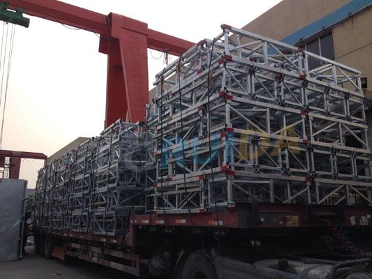 Aerial Double Mast Climbing Work Platforms with 1400kg Large Capacity