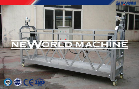 ZLJP400 Mast Climbing Work Platform 6 - 7m / min Lifting speed Combinatory gib arm