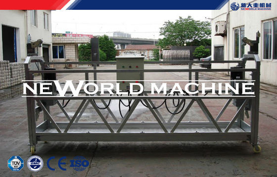 ZLJP400 Mast Climbing Work Platform 6 - 7m / min Lifting speed Combinatory gib arm