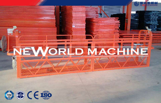 Single Mast Climbing Work Platform , gondola lift construction cradle