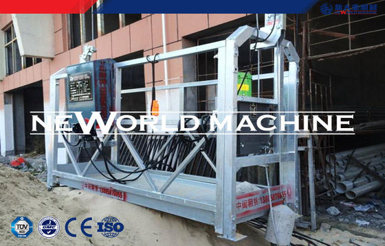 Single Mast Climbing Work Platform , gondola lift construction cradle