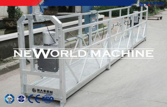 Movable Mast climbing work platform Steel / Aluminum Alloy Swing Stage Scaffold