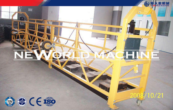 Movable Mast climbing work platform Steel / Aluminum Alloy Swing Stage Scaffold