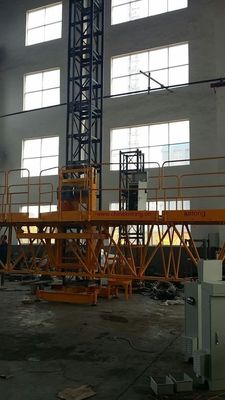Person And Material Mast Climbing Work Platform 10m - 150m Length