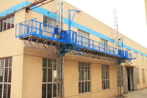 2×5.5 kW Power Single Mast Climbing Work Platform with Balance Device
