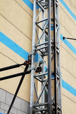 4 × 5.5 kW Double Mast Climbing Work Platform STC100 with 8.3 m/min