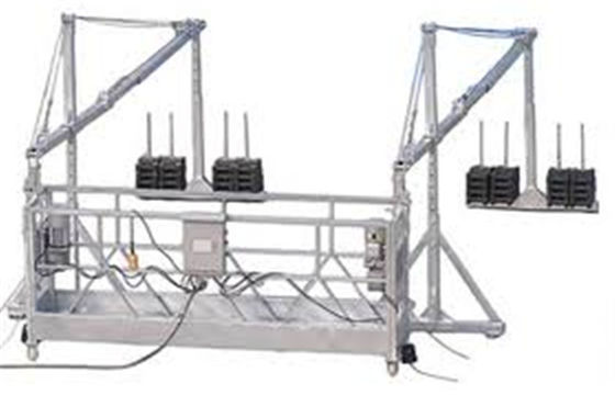 Steel / Aluminum Suspended Access Platforms Cradle Scaffolding ZLP800 LTD8.0 1.8KW 800KG