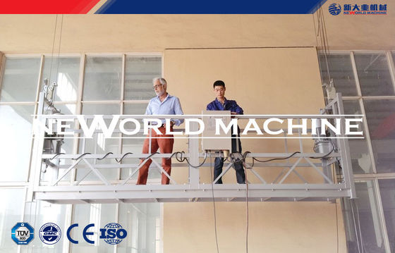 Window Cleaning Machine steel suspended access platforms hoist adjustable length