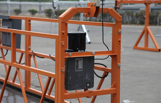 Aerial Working Hot Galvanized Suspended Access Platforms ZLP630 With Steel Wire Rope 8.3MM