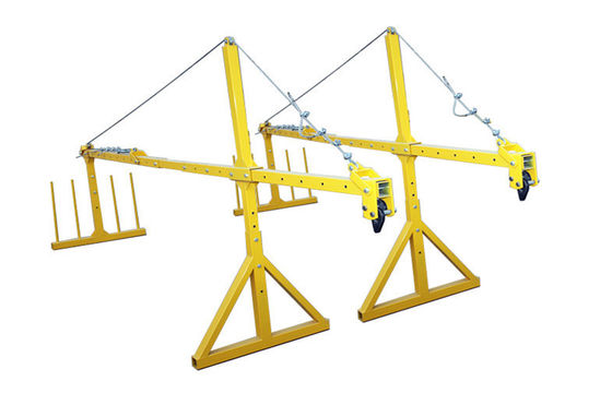 Aerial Working Hot Galvanized Suspended Access Platforms ZLP630 With Steel Wire Rope 8.3MM