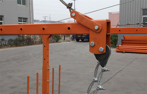 Temporary Electrical ZLP 800 Suspended Access Platforms With LTD8.0 Hoist 800KG