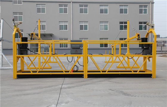 Professional Suspended Access Platforms ZLP630 With Single Rack 50HZ / 60HZ