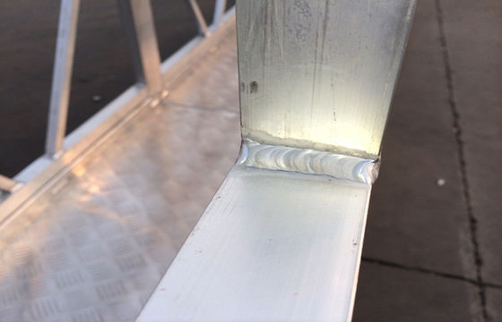 2.5M x 3 Sections 1000kg Suspended Access Platform Lifting Speed 8-10 m/min