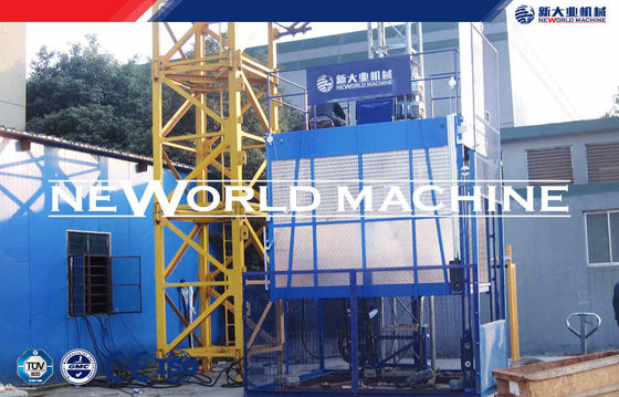 Electric cage hoist elevator motor Double Cage VVVF Construction Elevator