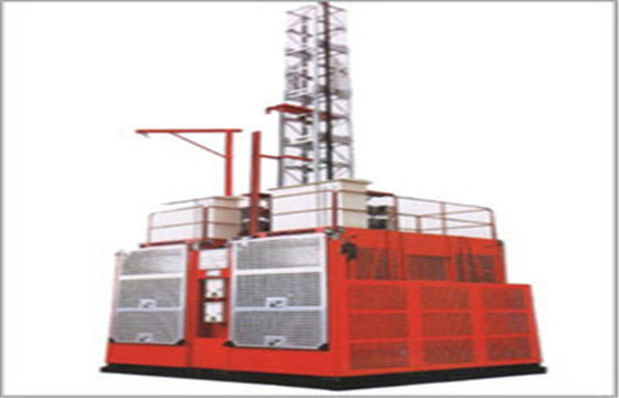 Customized Construction Equipment Passenger Hoist Site Elevator SC200 / 200
