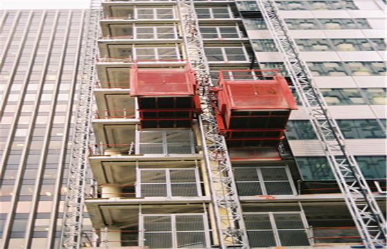 SC Series Building Passenger Hoist SC200/200 With Voltage 380V 50Hz