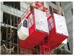 Single / Double Cage SC Series Construction Passenger Hoist With Cage 3 x 1.3 x 2.5 m