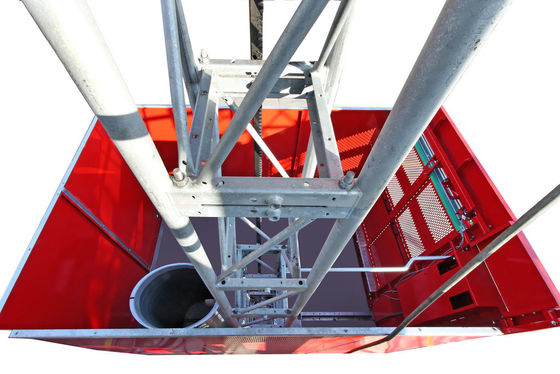 2 Ton Safety Industrial Lift Conveyor Machine for transporting Construction Materials