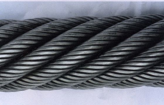 Astm Din Standard Galvanized Stainless steel wire 6 x 37 For Hoist