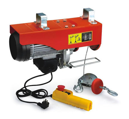100kg - 1000kg Mini Electric Wire Rope Hoist With 220V Voltage For Home Application / Civil Use