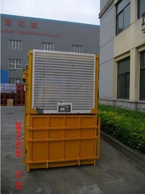 Ramp Door Style Construction Hoist Elevator , Construction Lifting Equipment