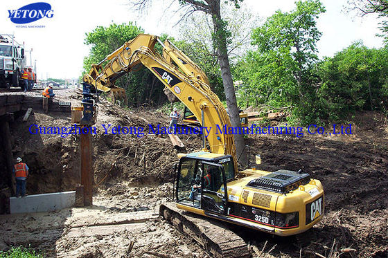 Komatsu 360 Degree Excavator Pile Driving Equipment Accurate Control Lifting Operation System