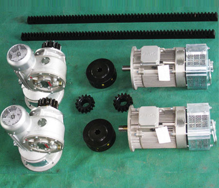 DOL , FC Control Construction Material Hoist With Mast Hot-dip Galvanized CE / ISO