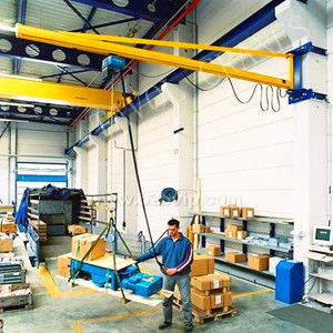 1ton / 2ton / 3ton Electric Jib Crane With Chain Hoist - Wall Mounted Type