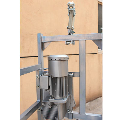 ZLP800 Aluminum Suspended Working Platform with Steel Rope 6*19W+IWS-8.6