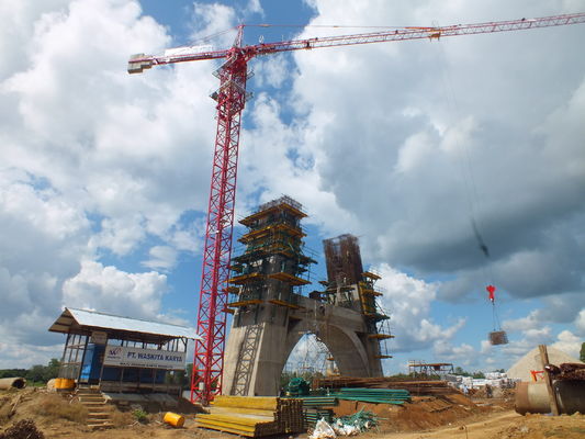 Auto climb formwork , bridge deck formwork for Melak Bridge project