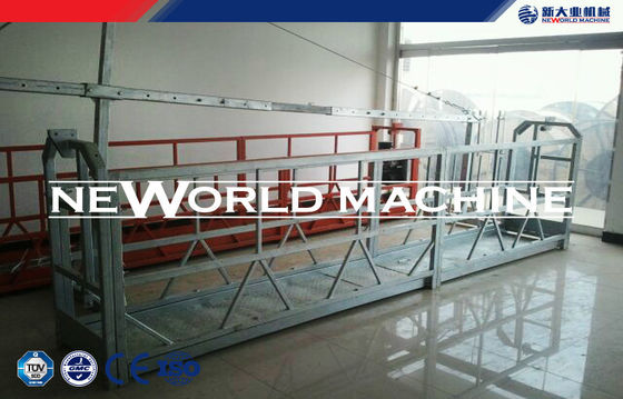 Construction steel  Suspended Working Platform cradle / gondola / swing stage ZLP