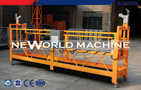 Construction steel  Suspended Working Platform cradle / gondola / swing stage ZLP
