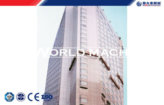 Custom Aluminum Steel personnel hoist Suspended Working Platform Hanging Scaffold Systems