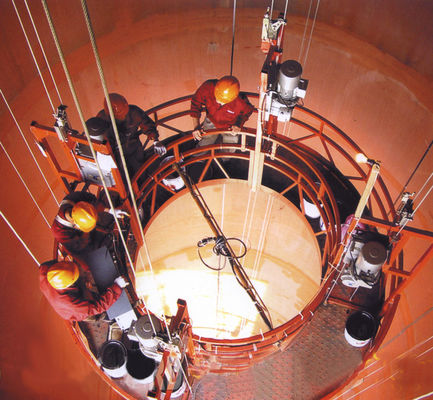 1200 / 2000 Kg Safe Chimney Suspended Platform Cradle for Boiler, Barn Working