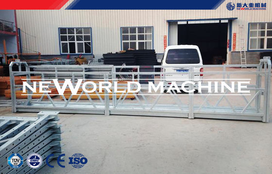 Powered Suspended Platform Cradle Gondola for external wall , cleaning window