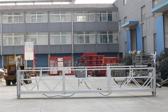 7.5M ZLP800 Steel Aerial Lifting Suspended Platform Cradle for Building Maintenance