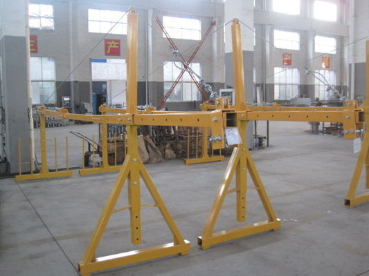 7.5M ZLP800 Steel Aerial Lifting Suspended Platform Cradle for Building Maintenance