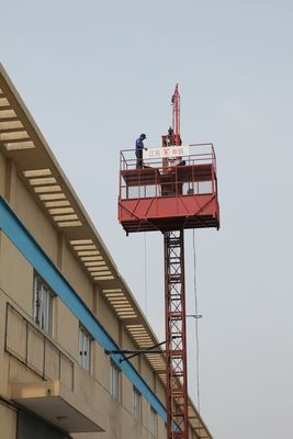 Kaldırma hızı dekor inşaat Asansör Asansör, yük asansörleri ile 22m/dak