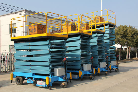 SJY 0.5 4500 / 7500 / 11000 / 12000 mm Mobile Elevated Aerial Work Platform