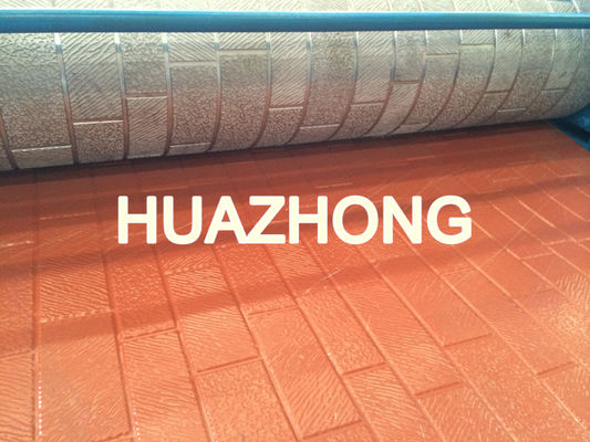 7.5kw Sheet Metal Embossing Machine 750mm With Linkage Elevator , Metal Embossing Tools